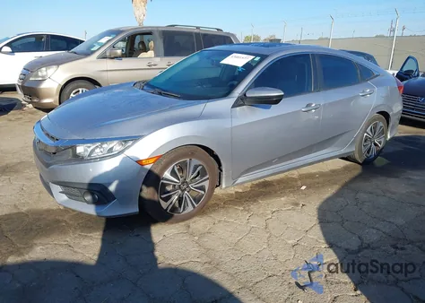 2016 Honda Civic Ex-T из США, поврежденный, VIN 19XFC1F34GE035442